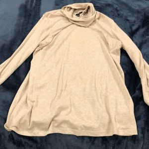 Talbots tan long sleeve size L